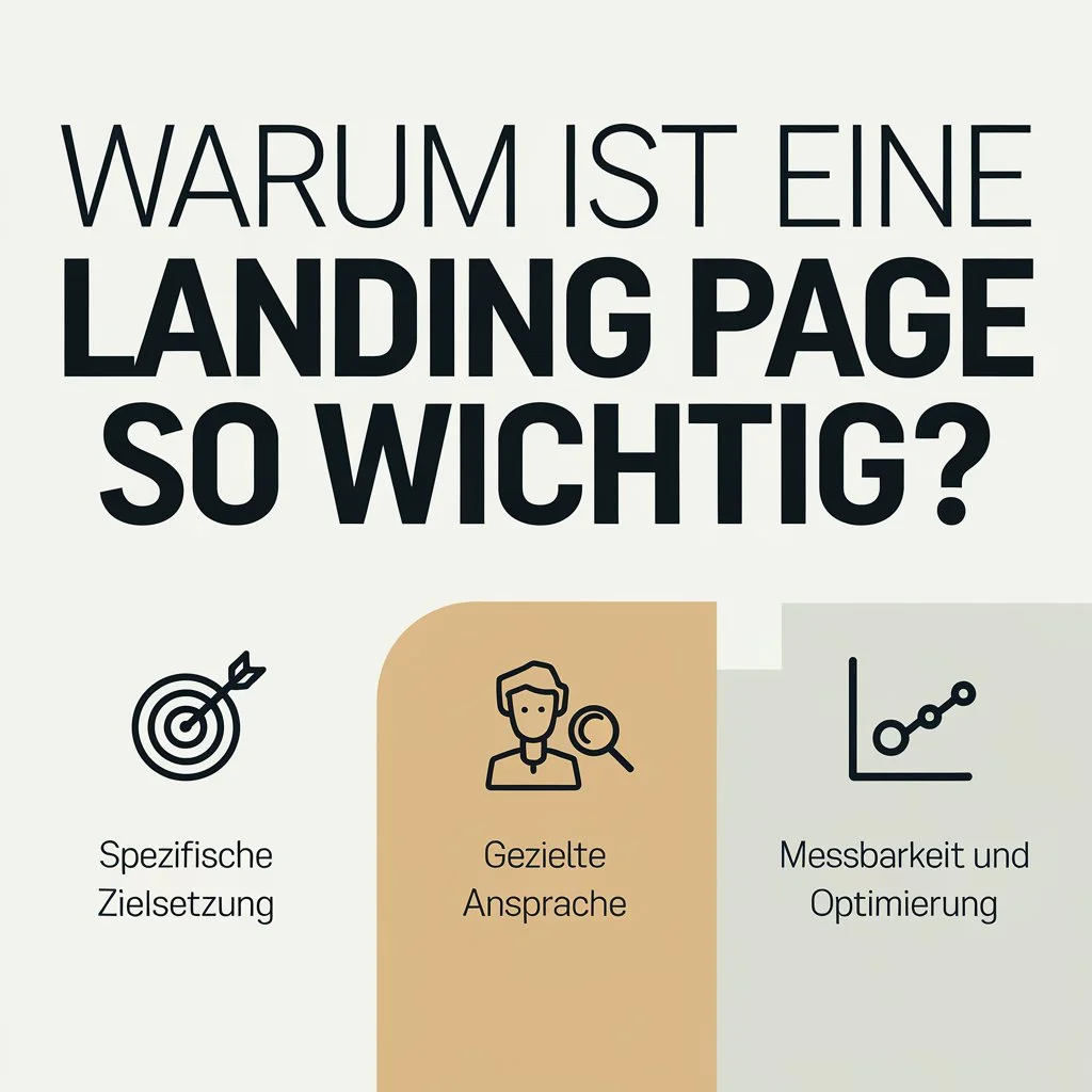 Warum eine Landing Page entscheidend für gezieltes Marketing, bessere Nutzererfahrung und messbare Conversions ist