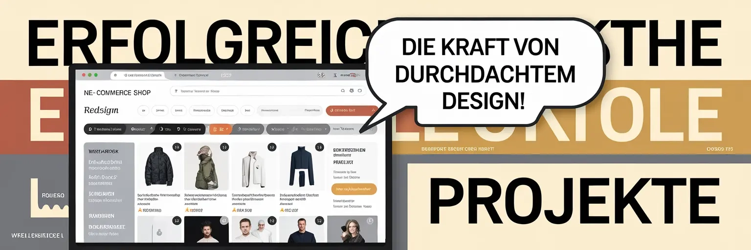 Erfolgreiche Projekte und Fallstudien – Wie durchdachtes UI/UX-Design den Geschäftserfolg steigert